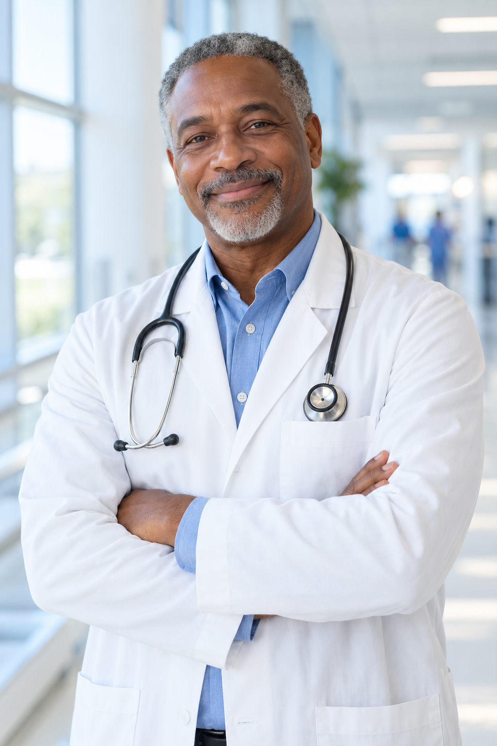 Illustrative model for a fictional doctor