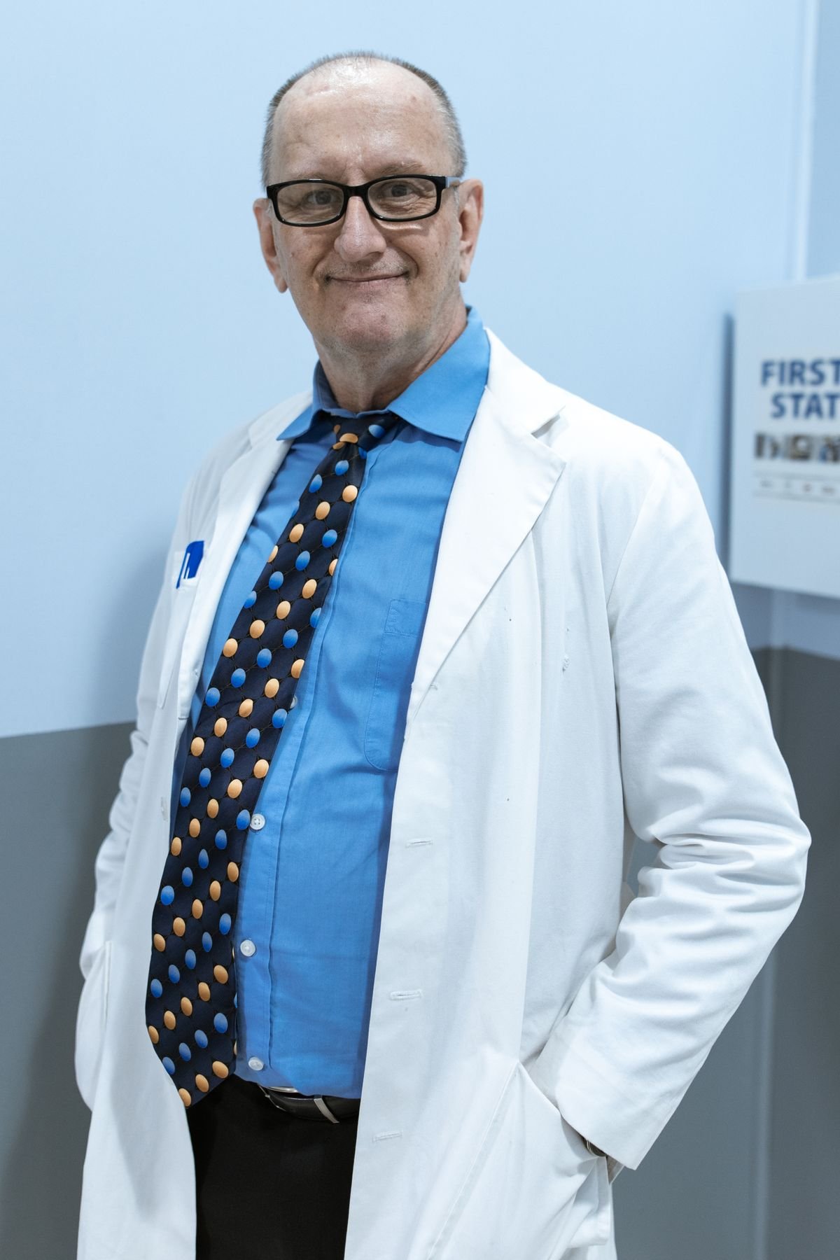 Illustrative model for a fictional doctor